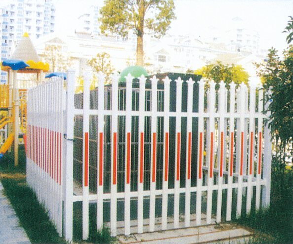 白碱滩PVC865围墙护栏